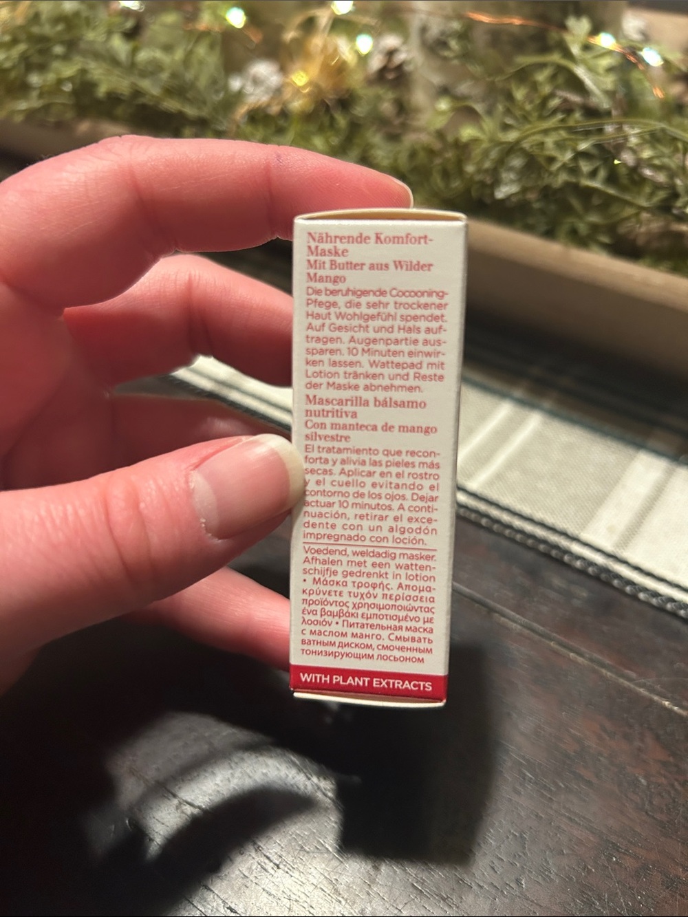 Clarins SOS Comfort Nourishing Balm Mask - Picture 4 of 5
